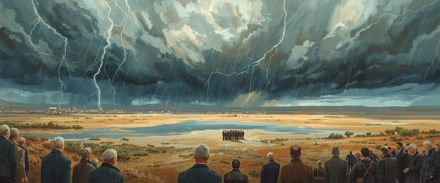 The day's cover: one painted scene made from today's pieces