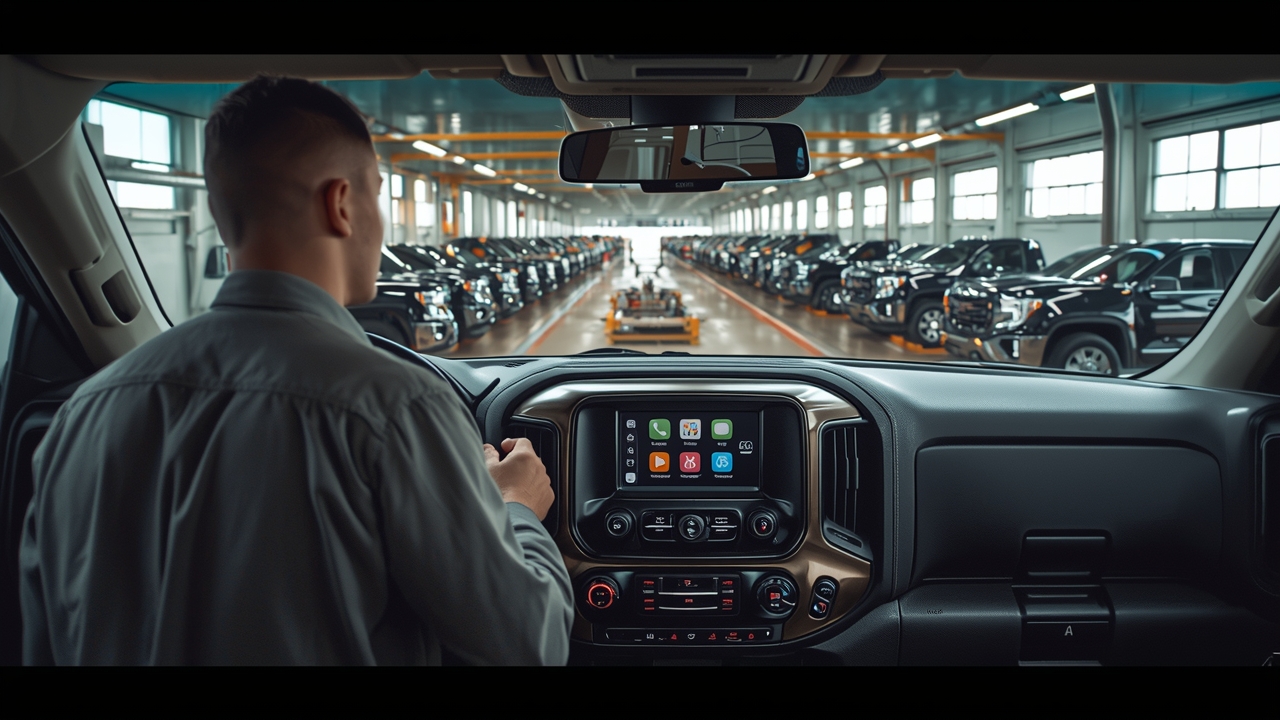 GM limits new CarPlay feature to gas trucks