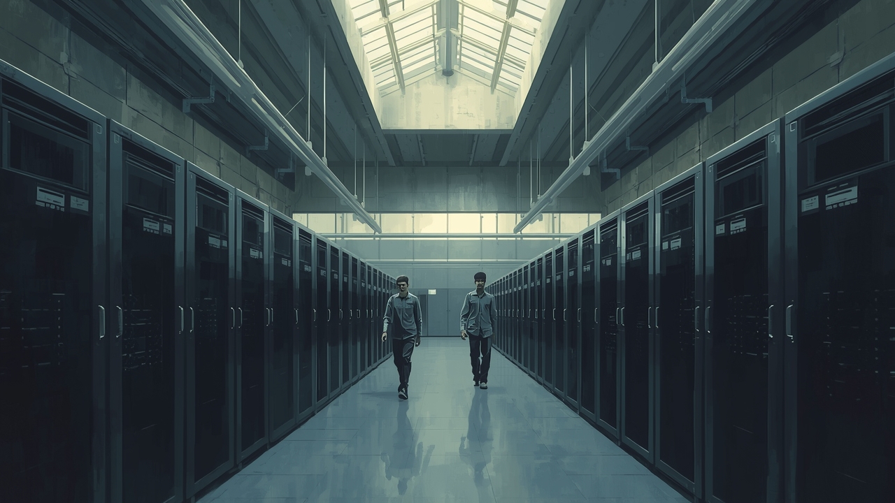Google launches new AI model in large server facility